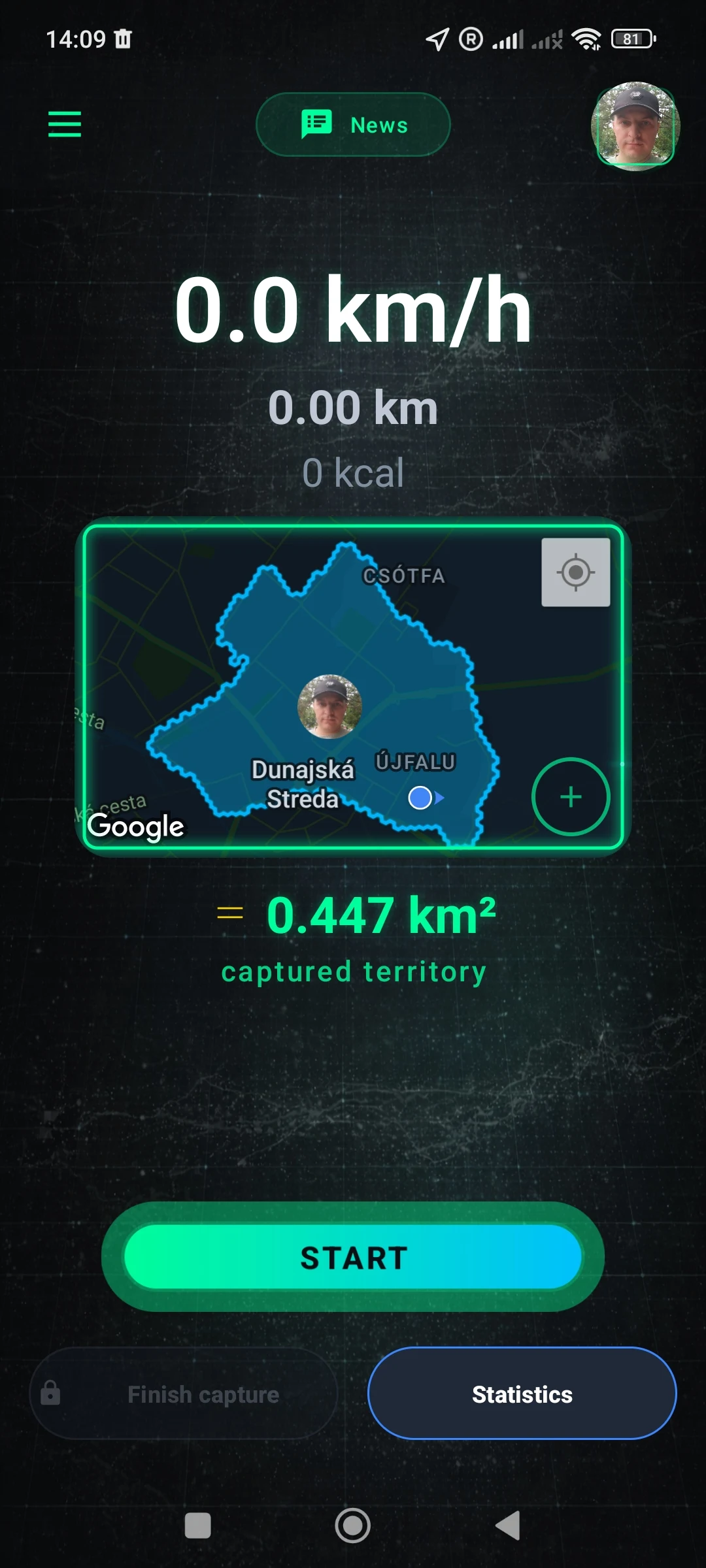 Territory Run: GPS Running screenshot